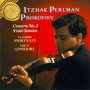 Prokofiev Violin Sonatas Concerto 2 - Itzhak Perlman