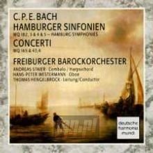 C.P.E. Bach: Hamburger Sinfonien & Conce - Freiburger Barockorchester