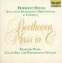 Mass In C Major, Elegiac Song - Beethoven  /  Robert Shaw+Atlant