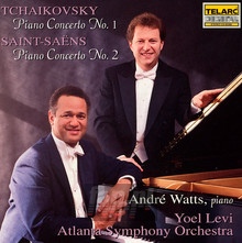 Tchaikovsky: Piano Concerto No.1/Saint-Saens: Piano Cto No.2 - Watts  /  Levi  /  Atlanta Symphony Orchestra