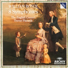 Boyce: 8 Symphonies - Trevor Pinnock - powiększ Boyce: 8 Symphonies - Trevor Pinnock