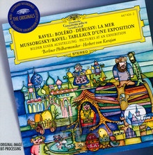 Mussorgsky, Ravel - Herbert Von Karajan - bigger Mussorgsky, Ravel - Herbert Von Karajan