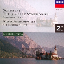 Schubert: The 3 Great Symphoni - Sir Georg Solti - bigger Schubert: The 3 Great Symphoni - Sir Georg Solti