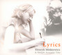 Lyrics - Henryk  Mikiewicz  /  Simple Acoustic Trio