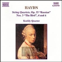 Haydn: STR 4tet Op.33,Nos3,4&6 - J. Haydn