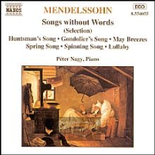 Mendelssohn: Songs Without Wor - F Mendelssohn Bartholdy .