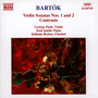 Bartok: Vno Son 1&2 Contrasts - B. Bartok