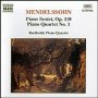 Mendelssohn: Piano Quartet 1 - F Mendelssohn Bartholdy .