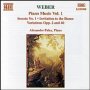 Weber: Piano Music vol.1 - C.M. Weber