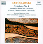 Lutoslawski: Symph.4-Partita - W. Lutoslawski