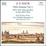 Bach: Flute Sonatas vol.1 - J.S. Bach