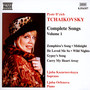 Tchaikovsky: Complete Songs vol.1 - P. Tschaikowsky