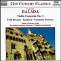 Balada: Violin Concerto No.1 - L. Balada