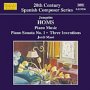 Homs: Piano Sonata No.1 - Naxos Marco Polo   