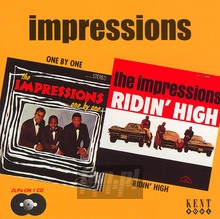 One By One/Ridin' High - The Impressions - bigger One By One/Ridin' High - The Impressions