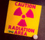 Caution Radiation Area - Area Caution Radiation Area - Area
