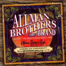 Live At American Universi - The Allman Brothers Band 