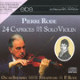 24 Caprices F Solo Violin - P. Rode