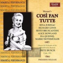 Mozart: Cosi FaN Tutte - W.A. Mozart