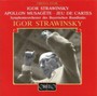 Apollon Musagete/Jeu De C - I. Stravinsky