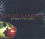 Songs To Sing - Lesley Garrett
