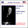 Violin Sonatas 1/4 - C. Ives