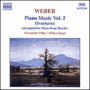 Piano Music vol.5-Overtur - C Weber .M. Von