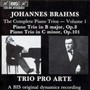 The Complete Piano Trios - J. Brahms