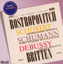 Schubert/Schumann/Debussy :Sonate - Mstislav Rostropovich / Benjamin Britten