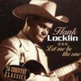 Let Me Be The One - Hank Locklin