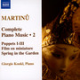 Martinu: Piano Music vol.2 - Giorgio Koukl