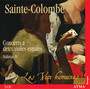 Concerts A Deux Violes Es - S Sainte Colombe .D.