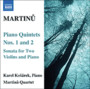 Piano Quintets Nos 1 & 2 - B. Martinu