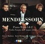 Mendelssohn: Piano Trios1&2/Violin Son - F Mendelssohn Bartholdy .