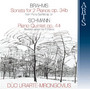 Sonate Fuer 2 Klavier/Kla - Brahms & Schumann
