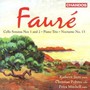 Cello Sonatas No.1 & 2/Pi - G. Faure