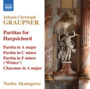 Partitas For Harpsichord - J Graupner . C.
