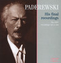 His Final Recordings 1937 - Ignacy Jan Paderewski 
