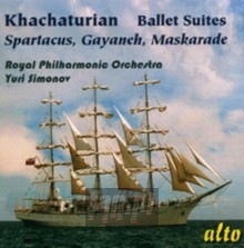 Khachaturian: Famous Ballet Suites - RPO / Simonov - powiększ Khachaturian: Famous Ballet Suites - RPO / Simonov
