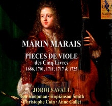 Pieces De Viole Des Cing Livres - Jordi Savall