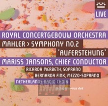  - Mahler Symphony No. 2 + DVD: Jansons