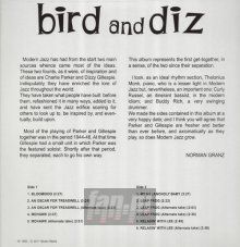 Bird & Dizz - Charlie Parker / Dizzy Gillespie