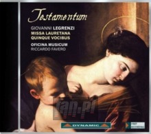 Testamentum/Missa Laurent - G. Legrenzi Testamentum/Missa Laurent - G. Legrenzi