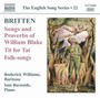 Songs & Proverbs Of Wil - Benjamin Britten