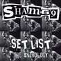 Set List The Anthology - Sham 69