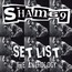 Set List The Anthology - Sham 69