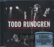 Live At The Warfield 10TH March 1990 - Todd Rundgren