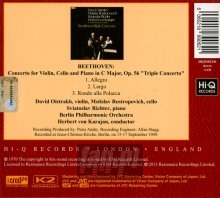 Beethoven: Triple Concerto - Herbert Von Karajan 