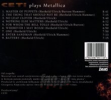 Ceti Plays Metallica - Ceti