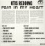 Pain In My Heart - Otis Redding